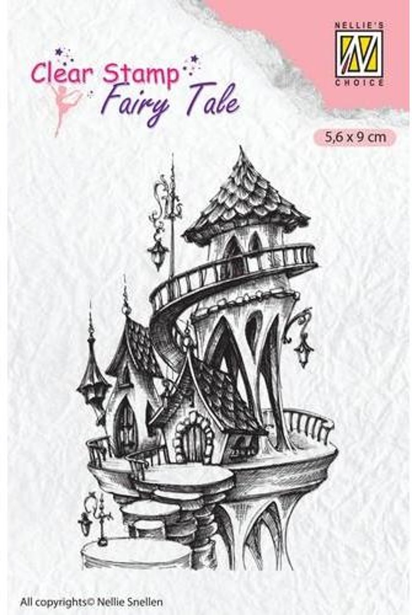 Nellies Choice stempel silhouette Fairy Tale Nr 10 FTCS010